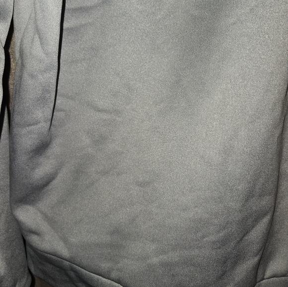 Under Armor Gray embrossed hoodie Large - Picture 8 of 12